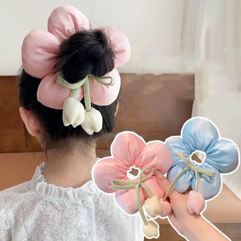 三色選べる かわいい 気質満点 売れ筋 フェミニン 女の子 ヘアアクセサリー