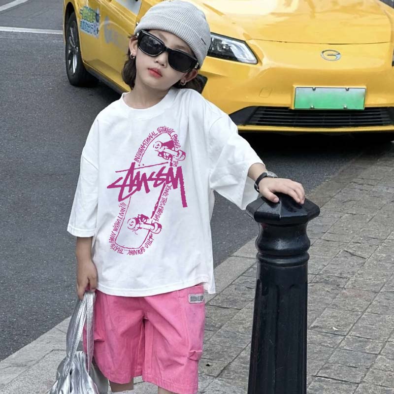 【90-160cm】着回し力抜群 今季大注目 ストリート カジュアル クール 男の子 半袖 Tシャツ