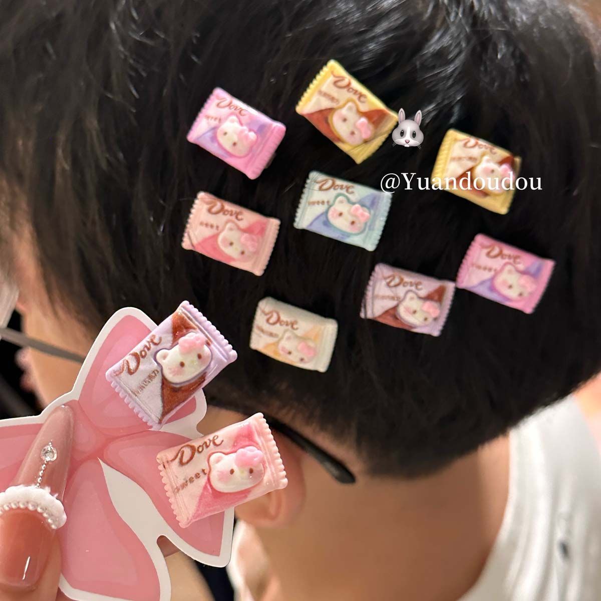 SNSで話題沸騰 ガーリー感満点 存在感バツグン 女の子 ヘアアクセサリー