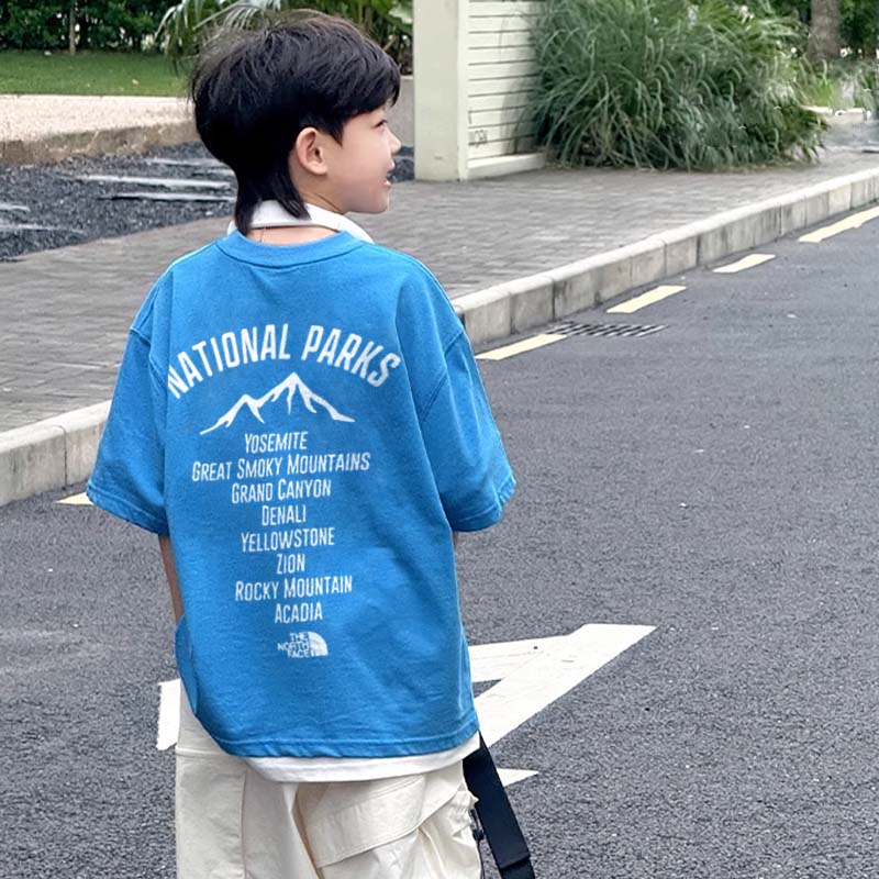 【90-160cm】これを逃す手はない 大活躍 カジュアル 合わせやすい 男の子 半袖 Tシャツ
