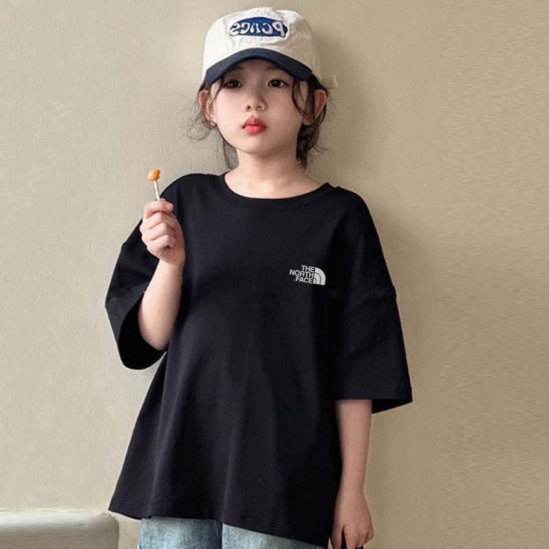 【90-160cm】トレンド感たっぷり 大人気 カジュアル アルファベット 女の子 半袖 Tシャツ