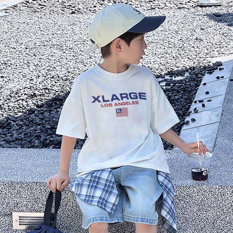 【90-160cm】人気上昇中 大活躍 シンプル カジュアル 肌触り良い 男の子 半袖 Tシャツ
