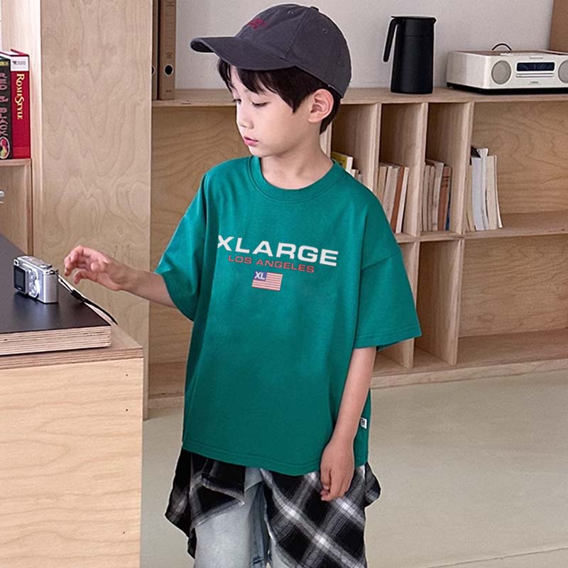 【90-160cm】人気上昇中 大活躍 シンプル カジュアル 肌触り良い 男の子 半袖 Tシャツ