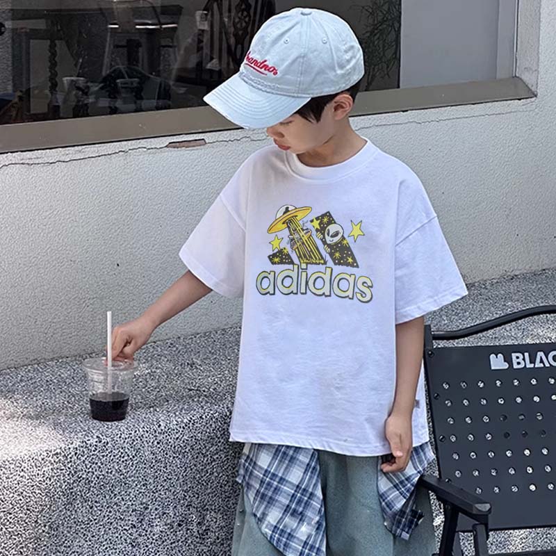 【90-160cm】元気いっぱい 今季大注目 トレンド 合わせやすい 男の子 半袖 Tシャツ