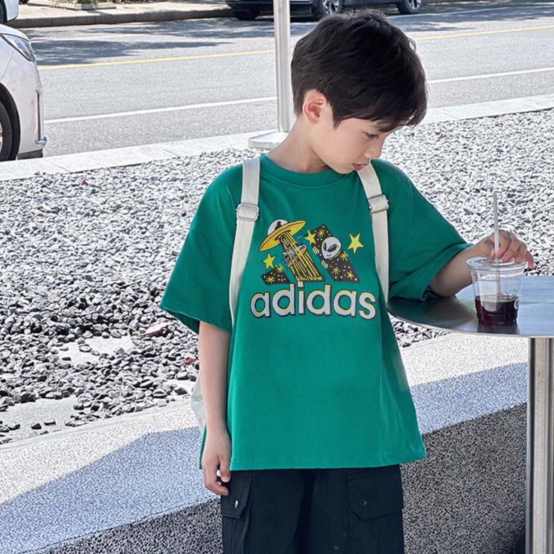 【90-160cm】元気いっぱい 今季大注目 トレンド 合わせやすい 男の子 半袖 Tシャツ