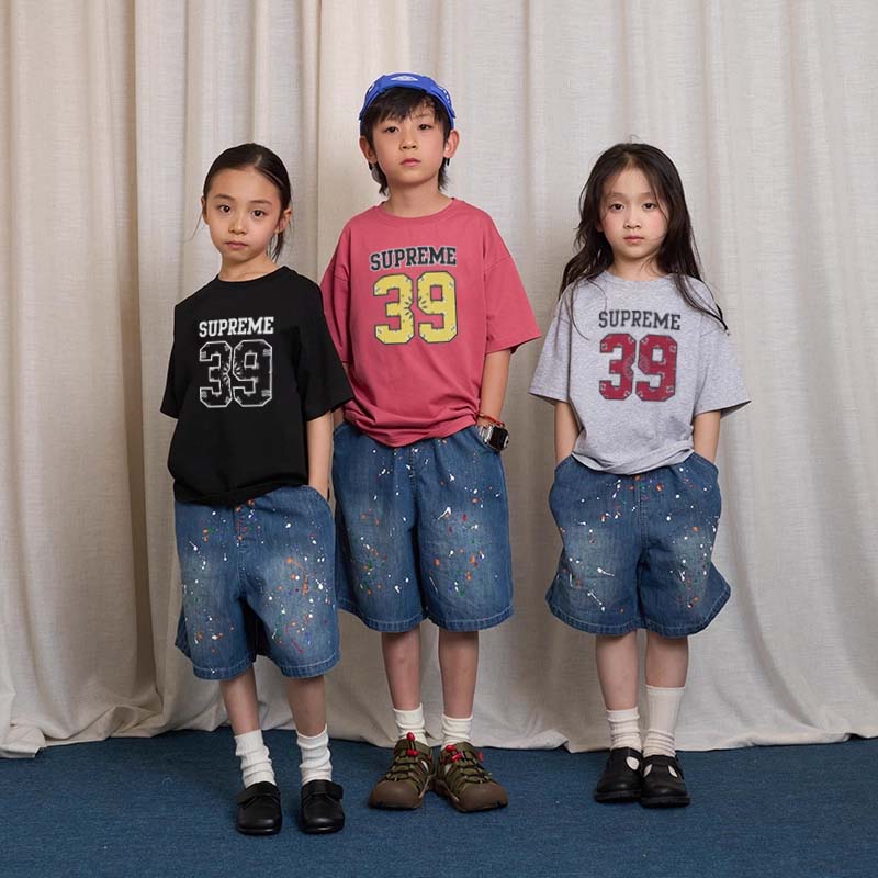 【90-160cm】元気いっぱい 注目度UP カジュアル 着心地抜群 通園・お出かけに 半袖 Tシャツ