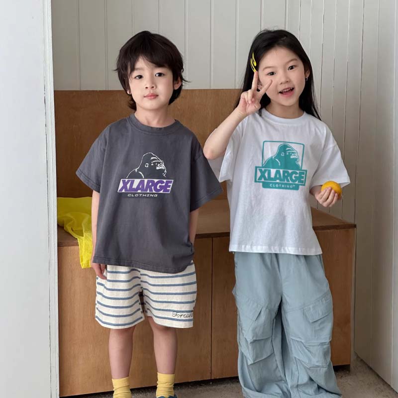 【90-160cm】元気いっぱい 大注目 トレンド カジュアル 合わせやすい 半袖 Tシャツ