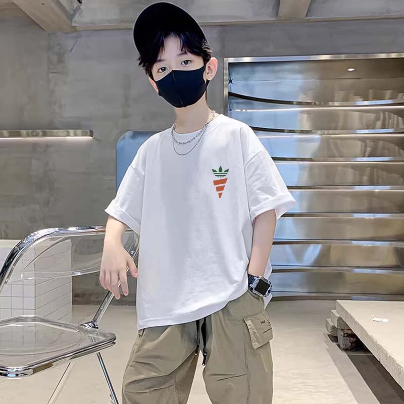 【90-160cm】存在感抜群 リピ買い続出 シンプル 合わせやすい 半袖 Tシャツ