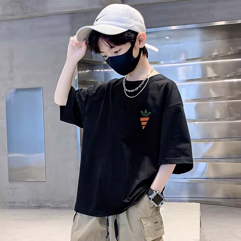 【90-160cm】存在感抜群 リピ買い続出 シンプル 合わせやすい 半袖 Tシャツ