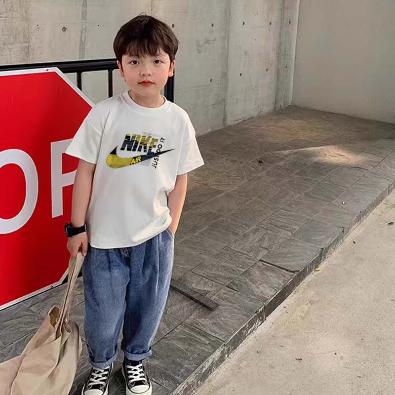 【90-160cm】注文殺到中 男の子らしさ全開 カッコイイ 薄手 半袖 Tシャツ