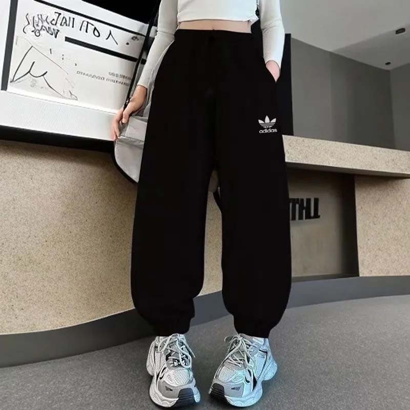 【90-160cm】リラックス感ある 新作 カジュアル 動きやすさ抜群 女の子 ボトムス パンツ